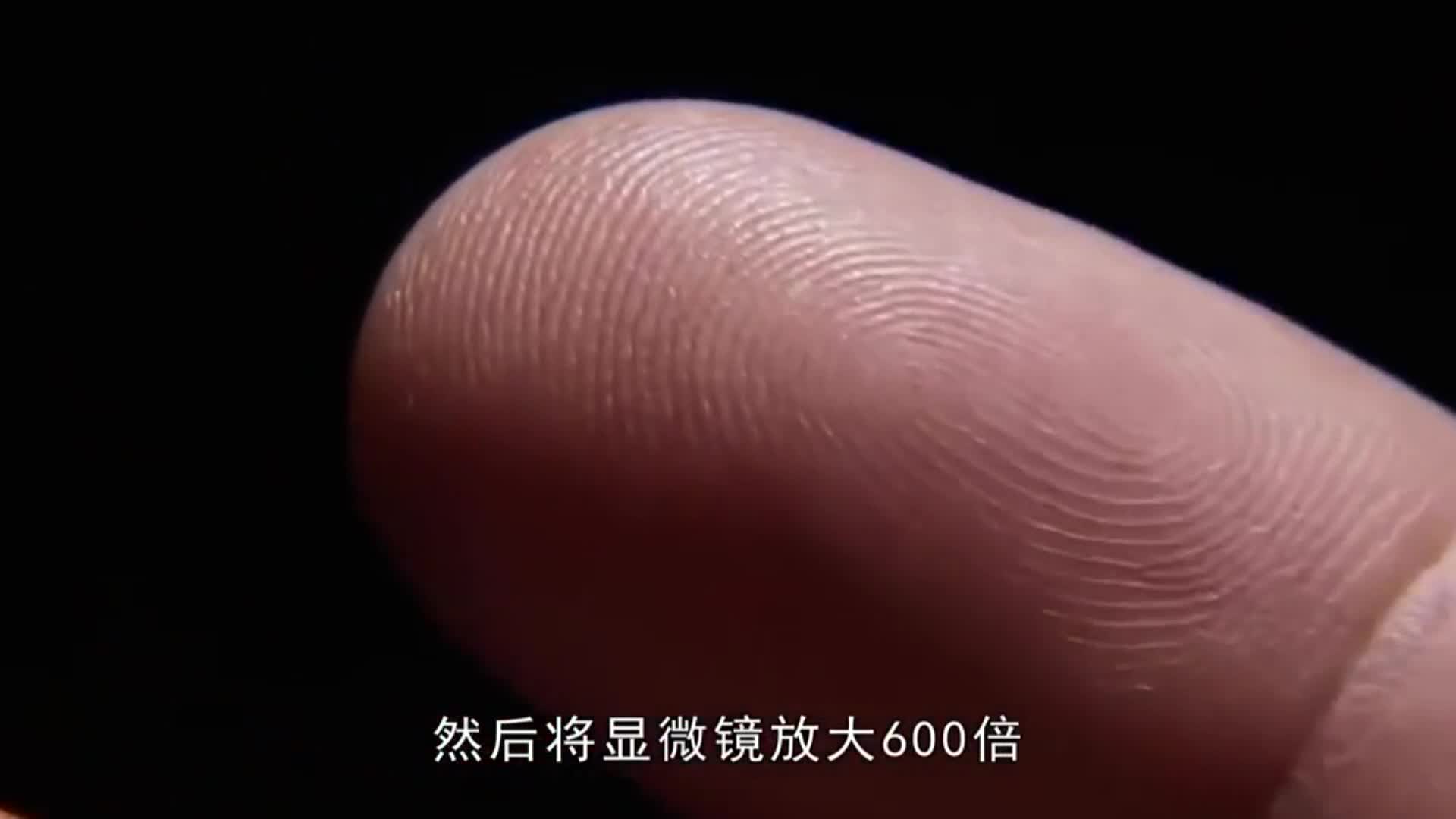 What is the sweating process like? It's amazing to put your finger under a microscope 600 times larger.