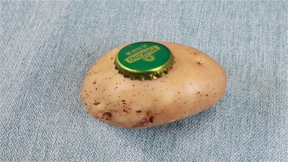 It turned out that putting a beer bottle cap on the potatoes was very powerful. There are not many people who know about it. Don't ignore it.