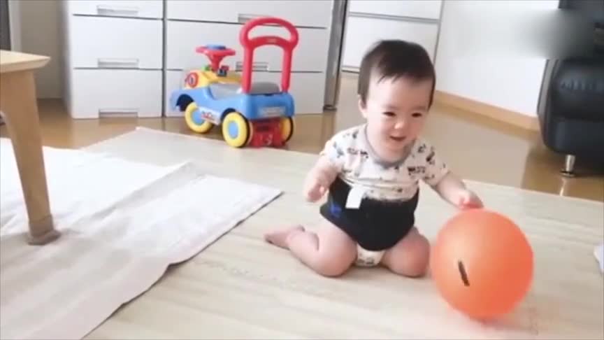 As soon as the baby got the balloon, it was instantly resurrected with blood.