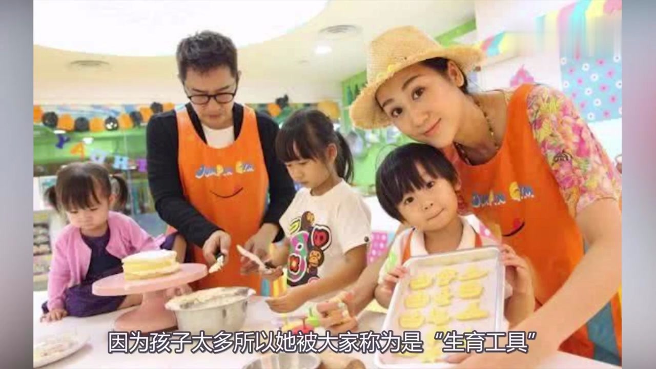 After marrying Chen Haomin, she hasn't stopped her stomach for five years. Is this preparing to have a football team?