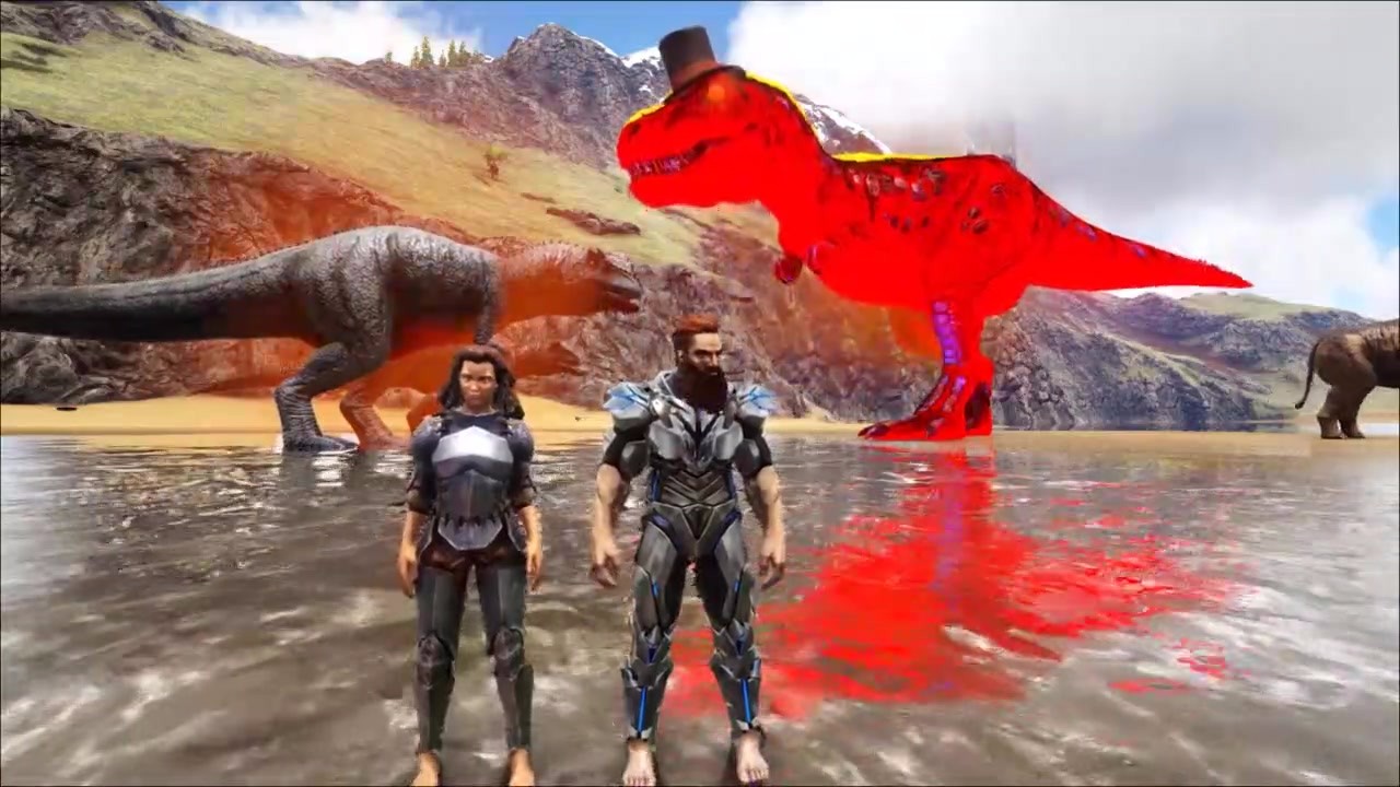 Ark Survival and Evolution - Who Can Win the Ultimate Tyrannosaurus Rex War