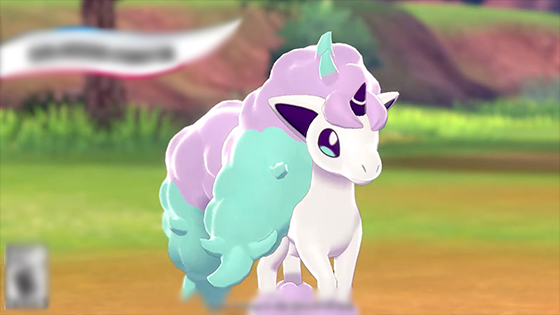 A pure Psychic-type Pokémon, Galarian Ponyta released by The Pokémon Company