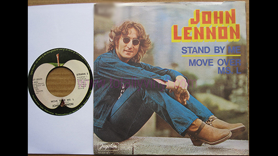 John Lennon, one of The Beatles, remember him with STAND BY ME.