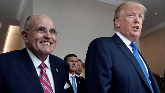 Rudy Giuliani associates arrested and Trump said 