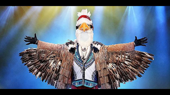 The Masked Singer reveals eagle is Dr. Drew and he gets vocal cord injury.