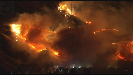 Saddleridge fire is burning in Sylmar, Mandatory evacuations from Sylmar