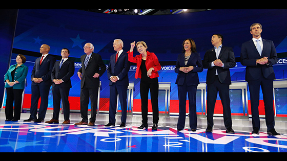 The fourth Democratic presidential debate live stream - Result prediction