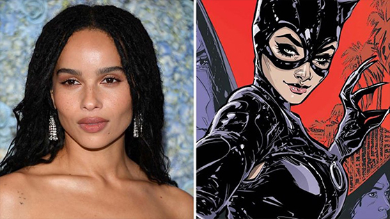 Zoe Kravitz will be the cast in movie‘The Batman’as New Catwoman.