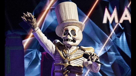 The Unmasked Singer Skeleton Is Paul Shaffer - Paul Shaffer masked