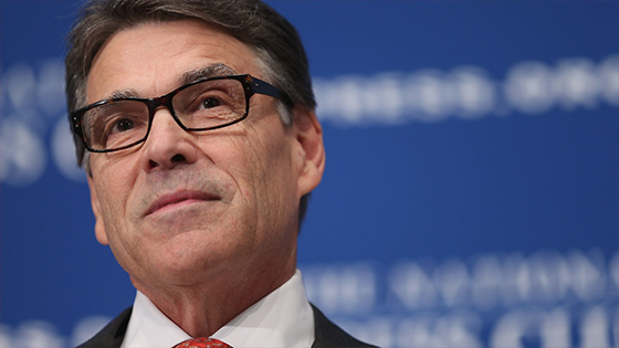 Energy Secretary Rick Perry is going to leave office without giving an exact date