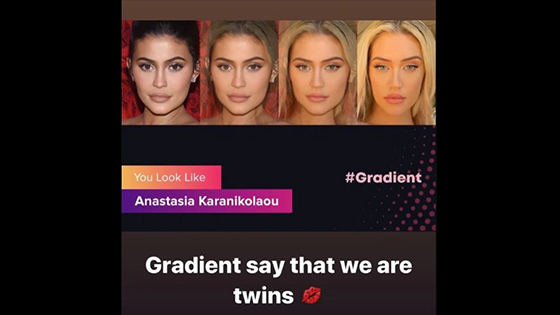 What is Gradient app? Find out which celebrity you look like