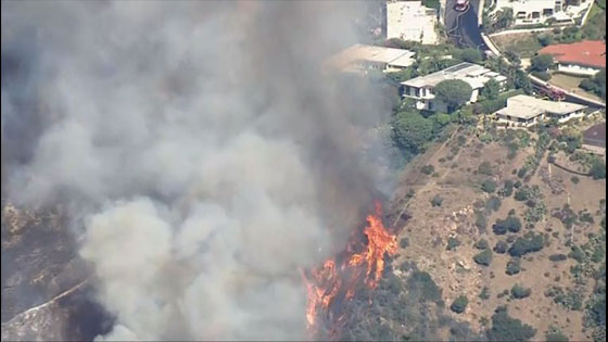 Pacific Palisades Fire: No death, 2 Injured, More Than 40 Acres Burned