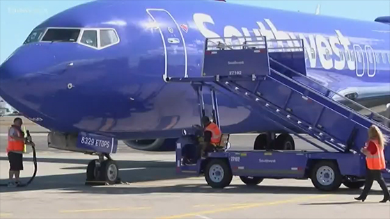 Southwest Airlines flight attendant Steinaker sued hidden cameras in bathroom.