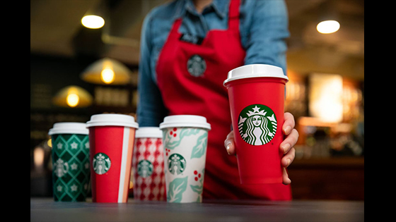 How to get starbucks free reusable cup 2019 - red ‘Merry Coffee’ cups