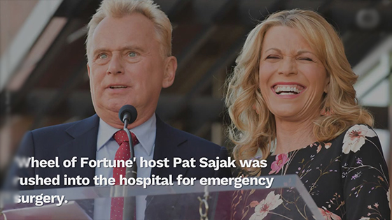 Pat Sajak Gave His Health Update After Recovering From Emergency Surgery