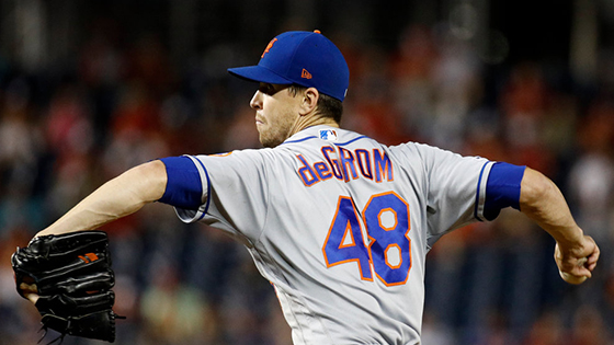 New York Mets starter Jacob DeGrom Highlights Over His Historic Run