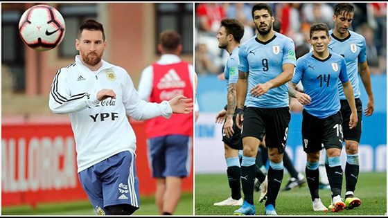 Lionel Messi Highlight In Argentina vs Uruguay - Football Game 2019