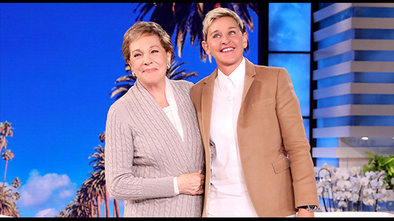 Julie Andrews First Talked About Fake Orgy With Ellen DeGeneres