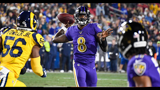 Highlight - Ravens VS Rams Final Score With 45-6 In Week 12 NFL 2019