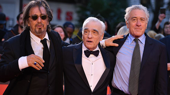 The Irishman Cast Martin Scorsese and Robert De Niro talked about the movie