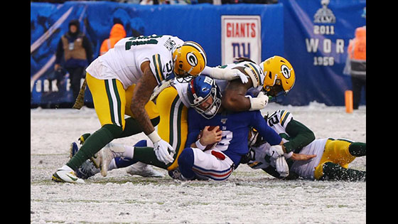 Injury Bryan Bulaga Highlight Active In Packers vs Giants Week 13 - NFL 2019