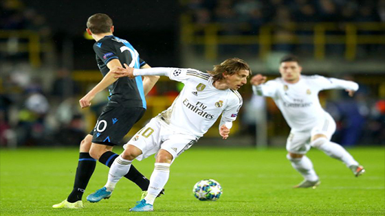 Watch Real Madrid Beat Club Brugge 3-1 in Champions League Highlight