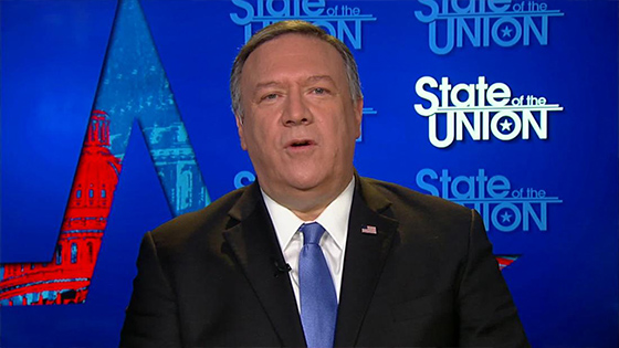Secretary of State Mike Pompeo defended the U.S. military's presence in Iraq
